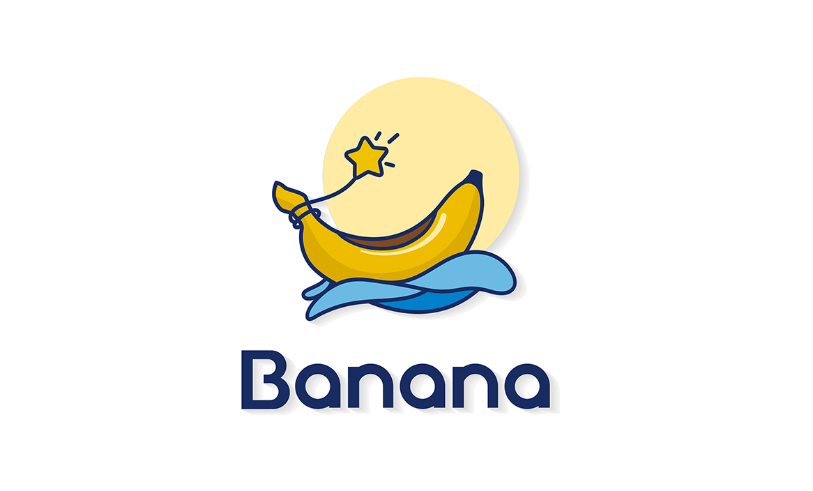 banana月子会所品牌标志设计